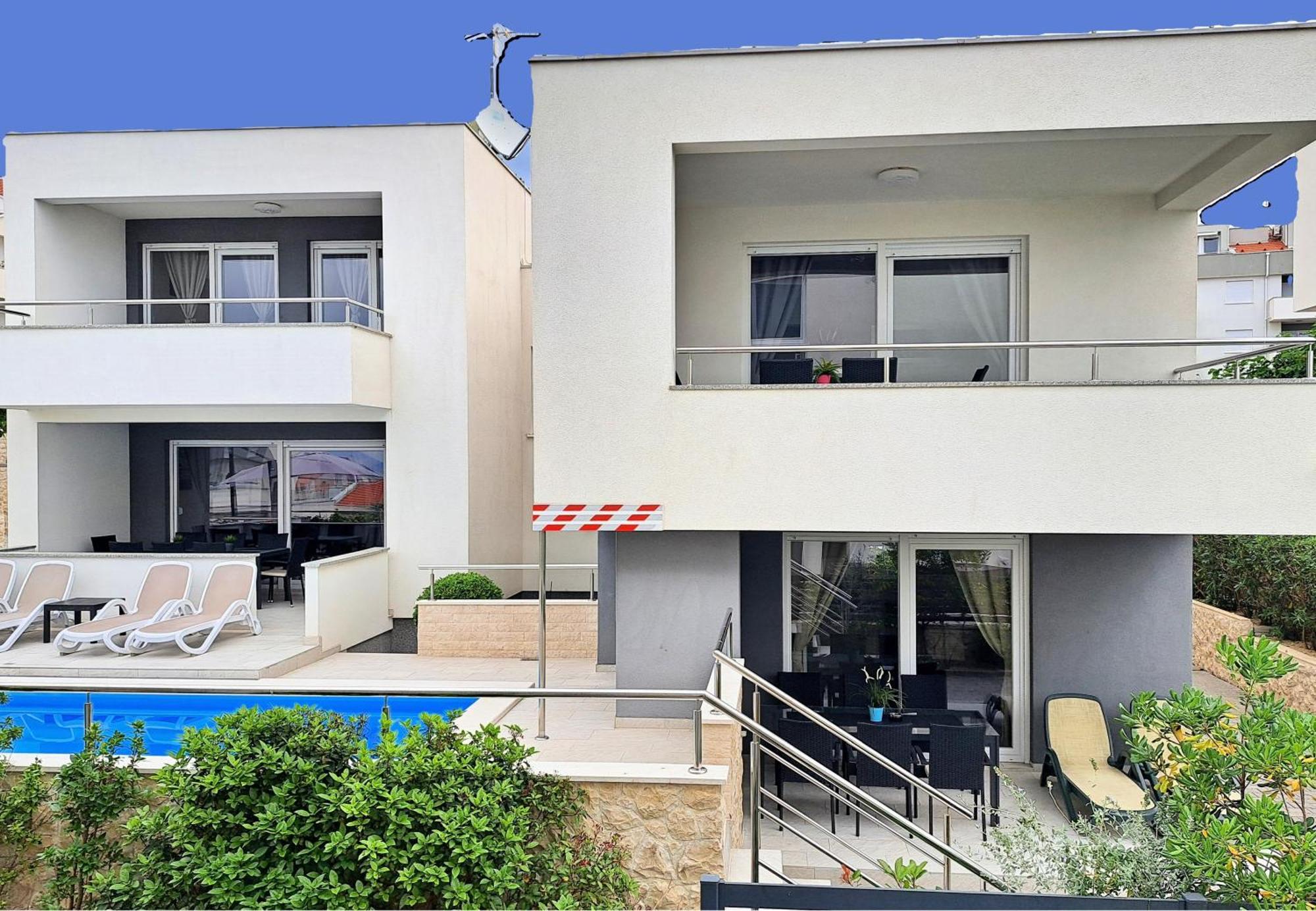 Villa Lumada Pool Apartments Novalja Exteriör bild